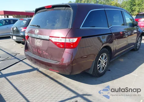 2011 Honda Odyssey Ex-L из США, поврежденный, VIN 5FNRL5H6XBB079394